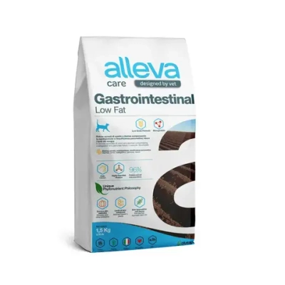 Alleva care cat gastrointestinal low fat сухой диетический корм со сниженным уровнем жира для взрослых кошек, при заболеваниях жкт - 1,5 кг