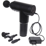 Массажер для тела «Gun», 4 насадки (пистолет мышечный ударный), 220В