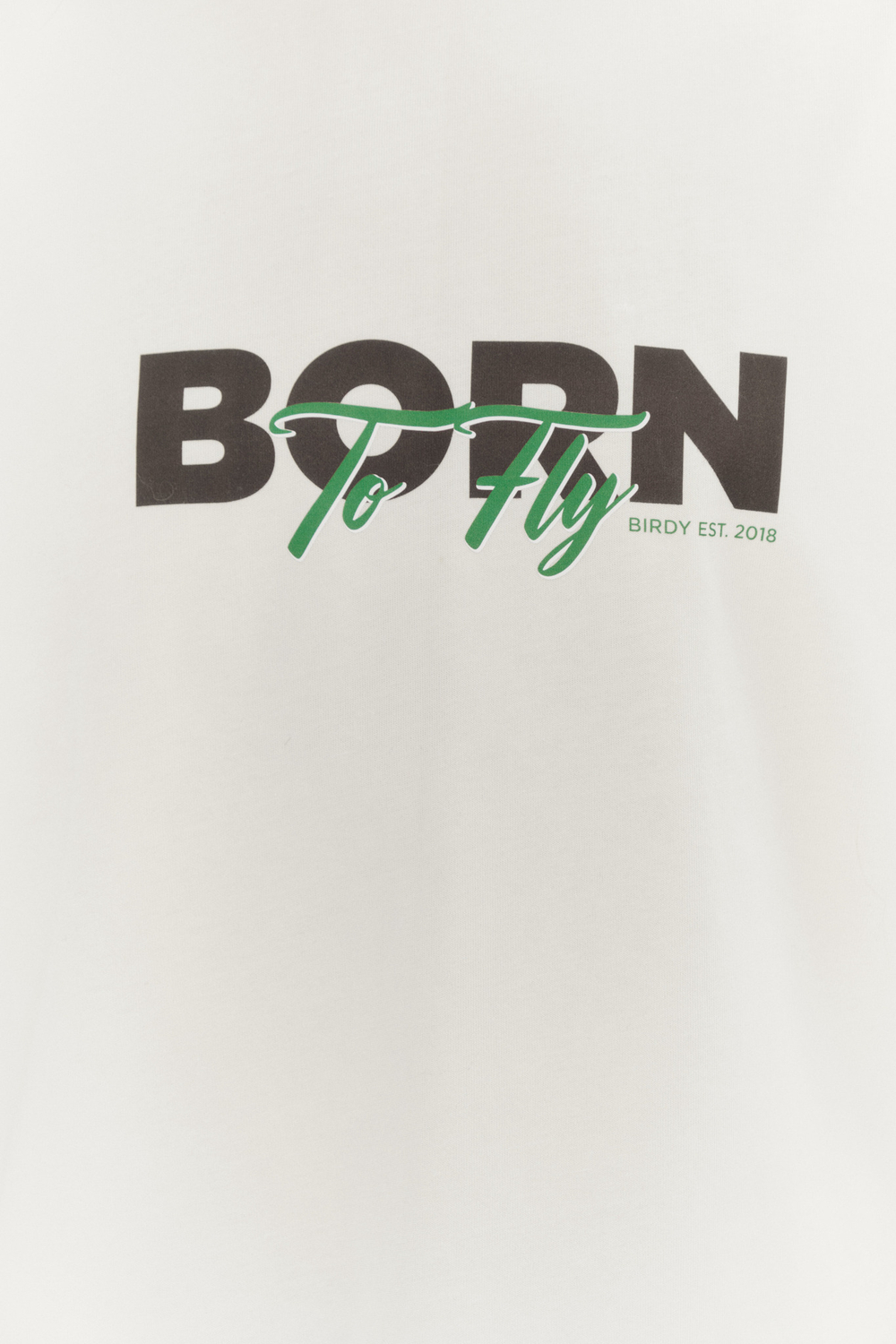 Футболка BORN TO FLY | Cливочно-шоколадный