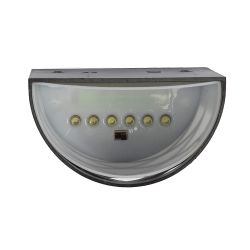 USL-F-155-PM110 BRUSSEL Cветильник настенный на солнечной батарее. 6 светодиодов. Белый свет. 1xАА Ni-Mh аккумулятор в-к. IP44. TM Uniel