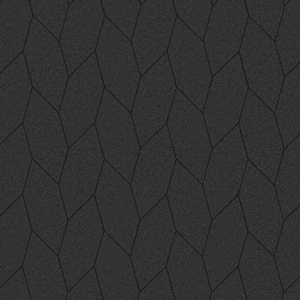 Тротуарная плитка СКОШЕННЫЙ ШЕСТИУГОЛЬНИК - Гранит Черный