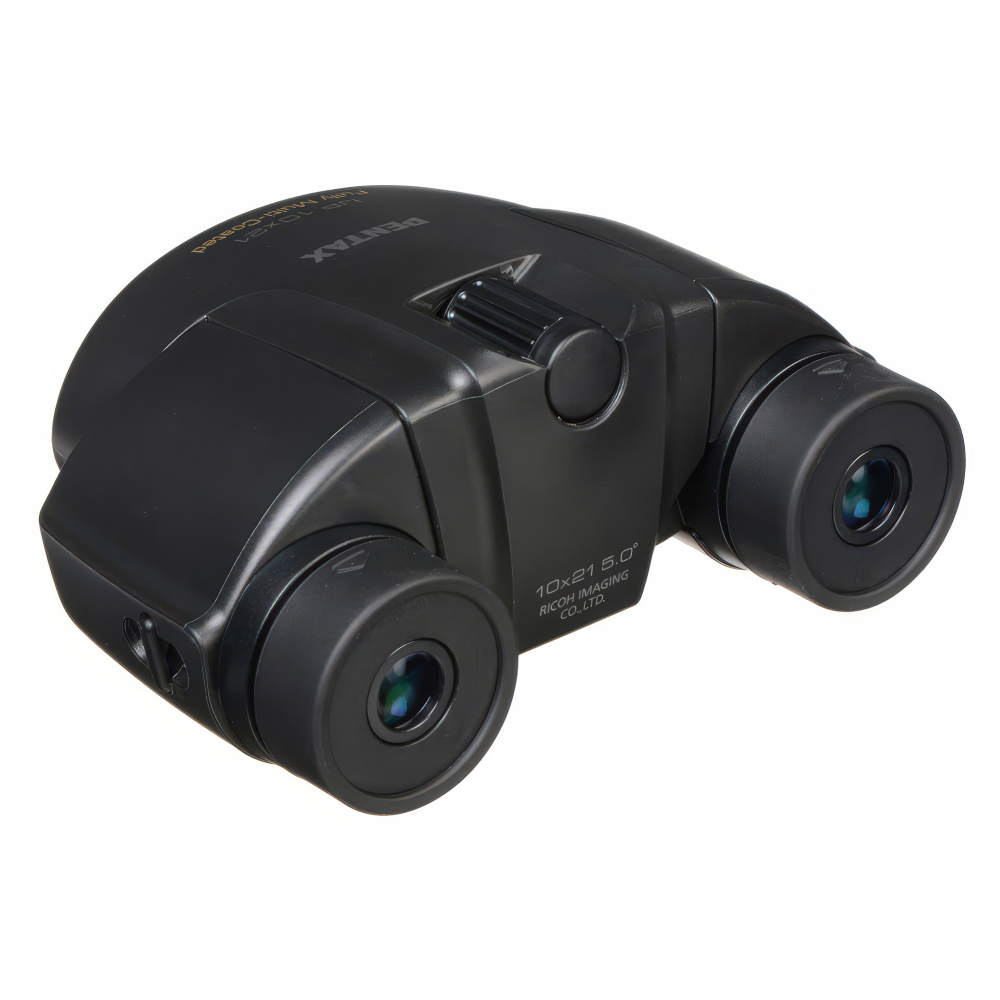 Бинокль Pentax UP 10x21 - Обратные Porro-призмы из стекла Bak-4