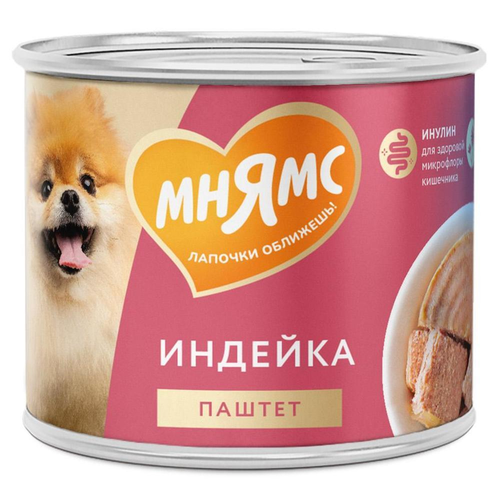 Корм для собак Мнямс Комфортное пищеварение, 200 г, индейка
