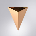 Настенный светодиодный светильник Arte Lamp TRAPEZE A2033AP-1PB