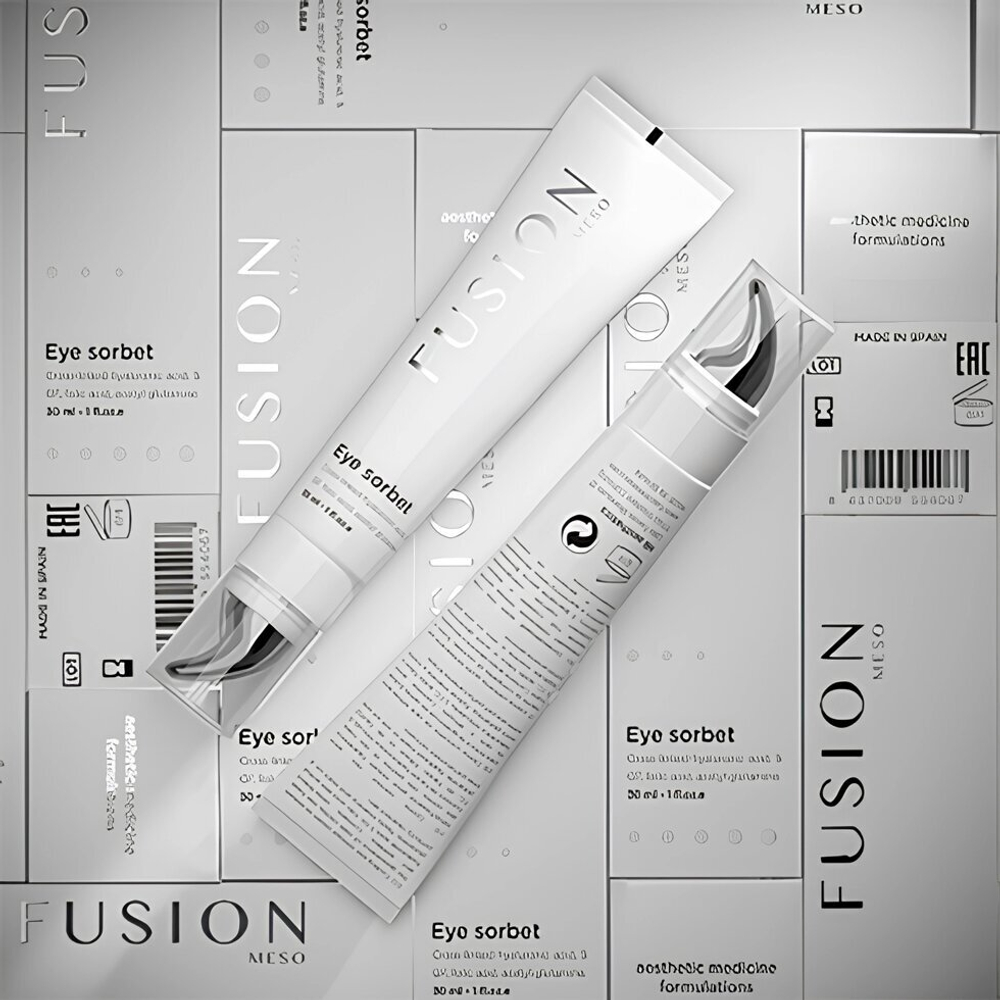 Fusion Mesotherapy  EYE SORBET - крем для кожи вокруг глаз против темных кругов, отеков и морщин 30мл