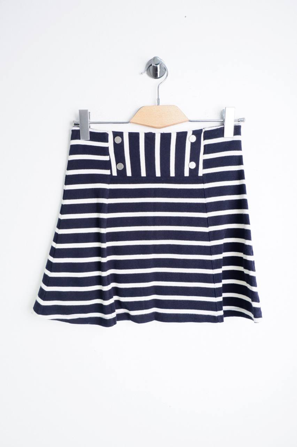 Юбка Etam в морском стиле, маркировка 36, визуально на 42 размер