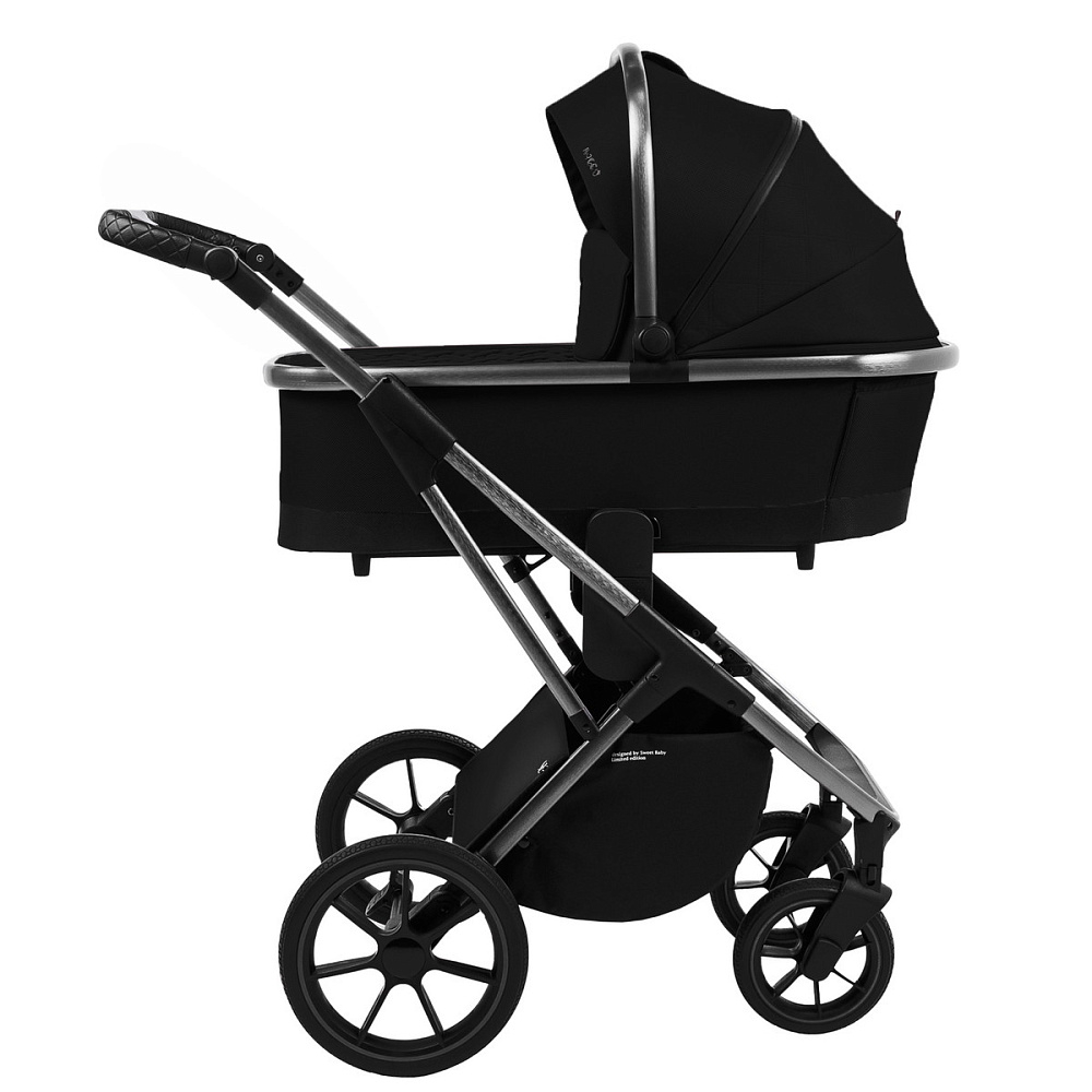 Коляска 3 в 1 Sweet Baby Rocco + автокресло Premier Grey Black