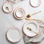 Line Coral Блюдо овальное 33см 1972 [6]