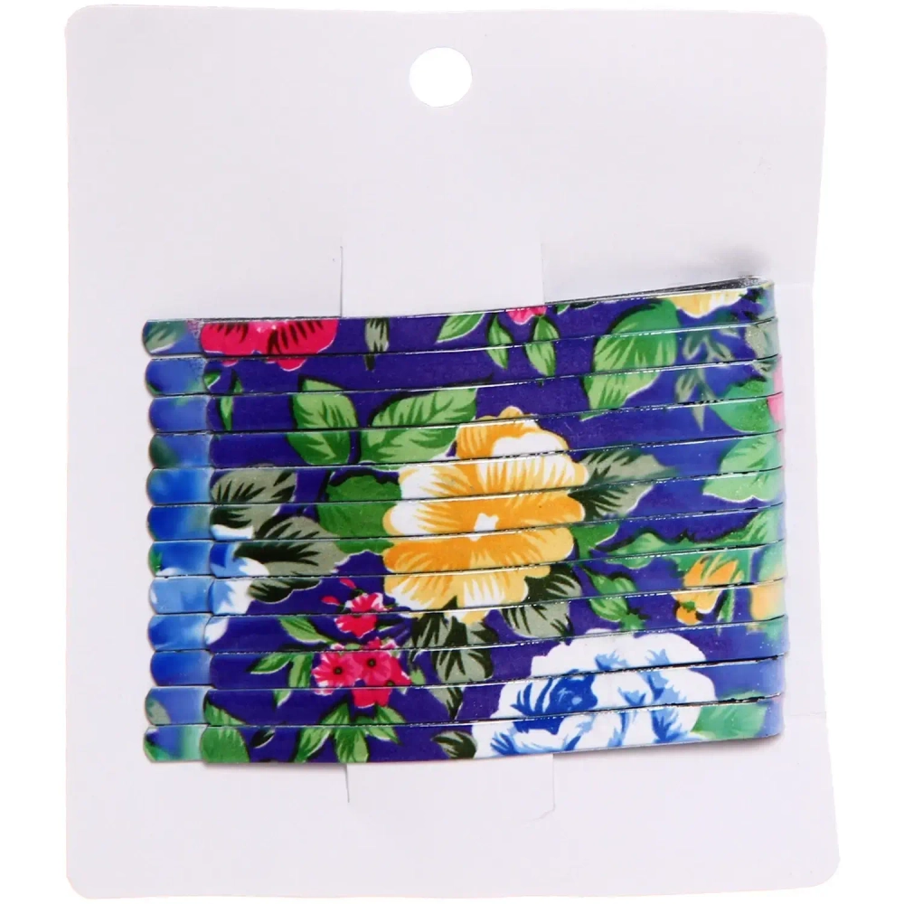 Невидимки для волос 12шт «Your Style - Нежные пионы», цвет микс, 6,5см