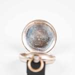 Карманные серебряные часы с парусником «A G R»