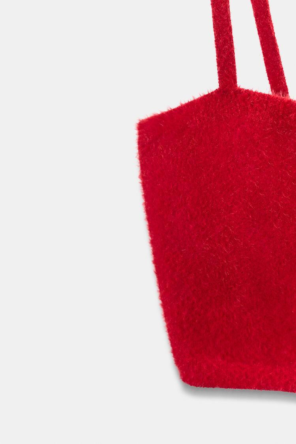 ZARA БРАЛЕТТ ИЗ ГЛАДКОГО ПОЛИАМИДА, КРАСНЫЙ