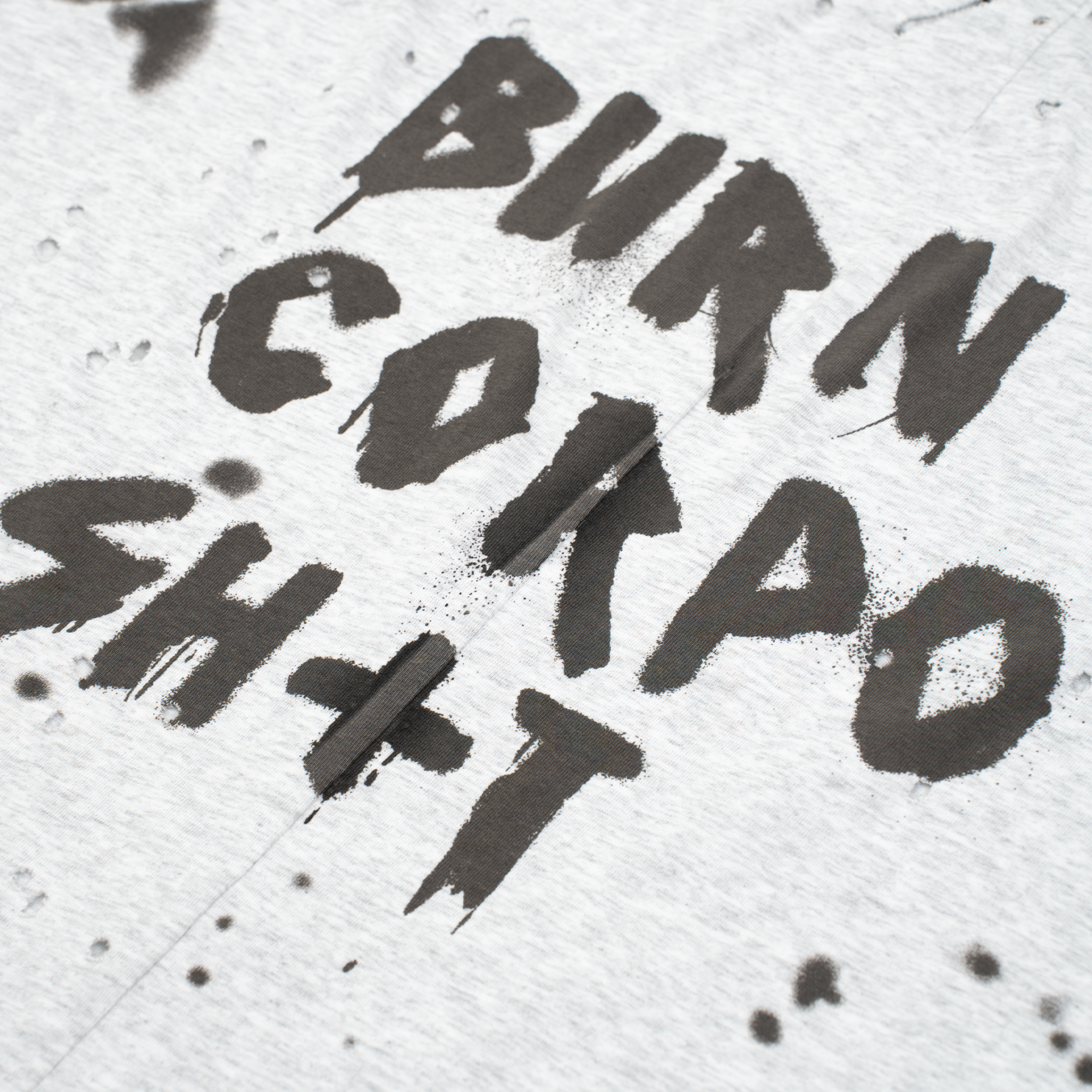 «Junkie» Melange 3/4 T-Shirt