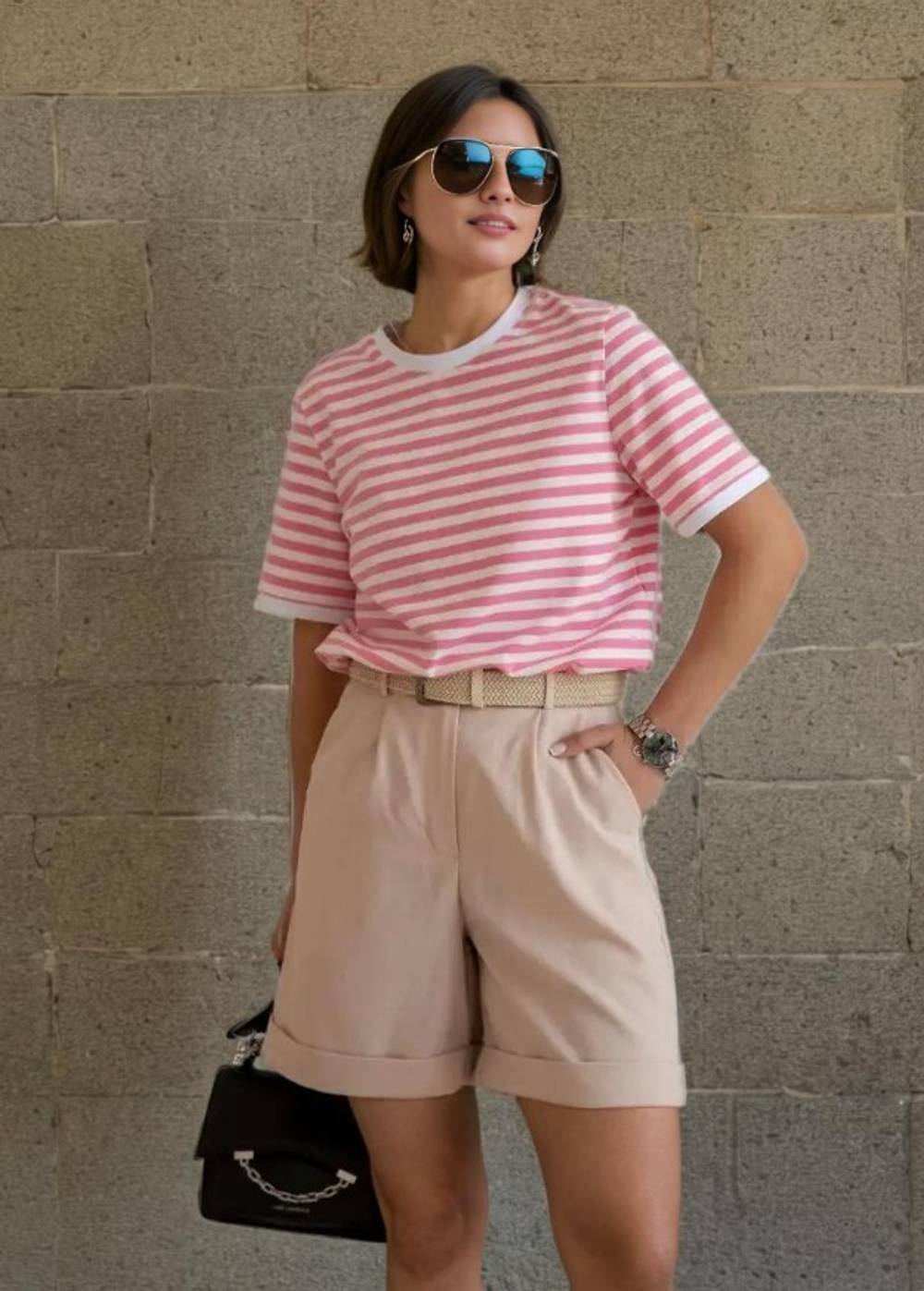 Футболка женская "356 полоса К.Л" (Галатея)