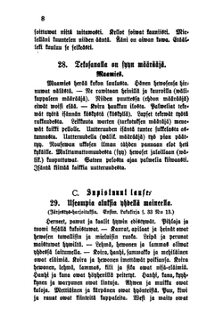 Suomen Kielen Kielioppi. Alkeisopetuksen Tarpeeksi | Jaakko Lankela
