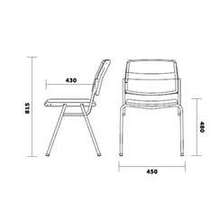 Стул ISIT BLACK кожзам