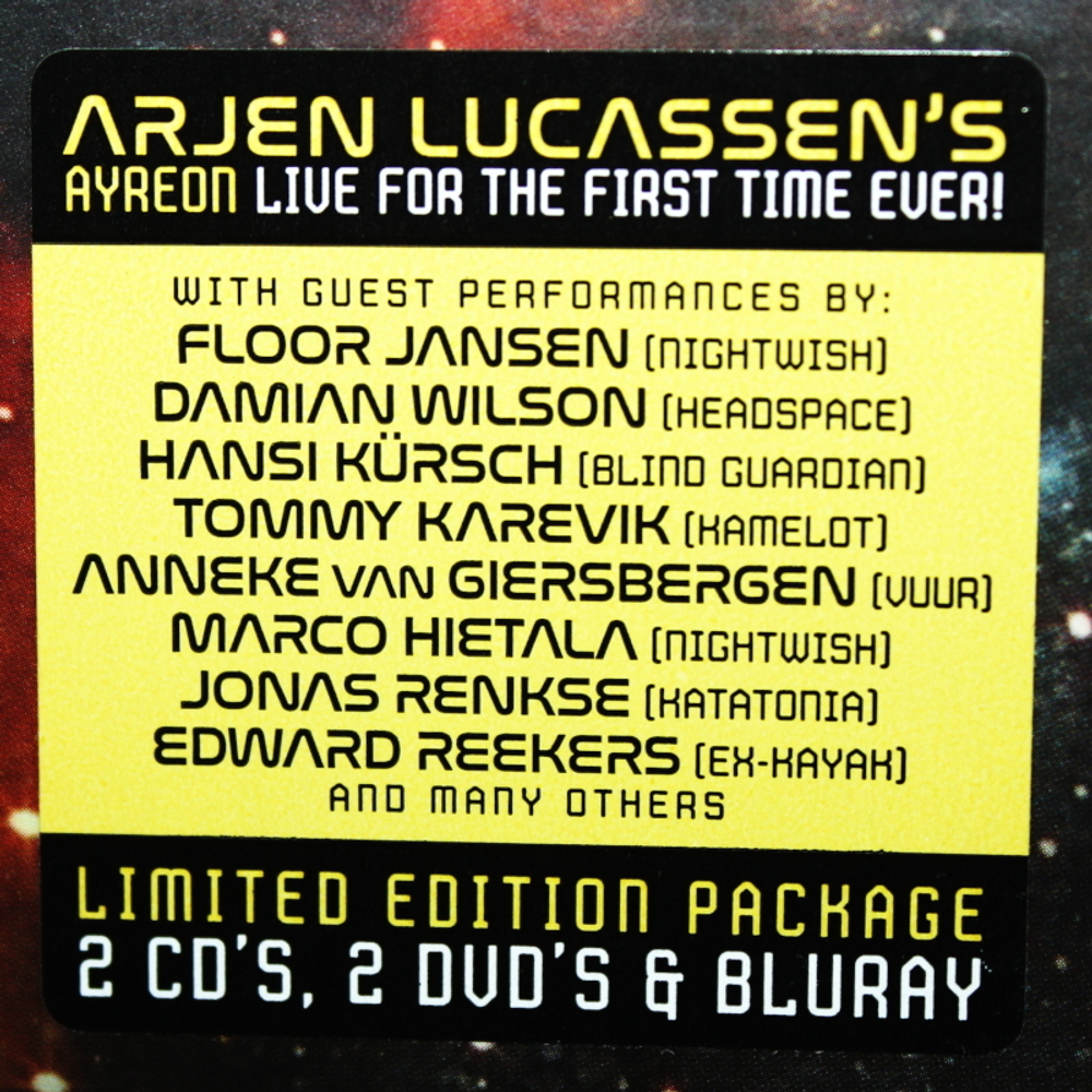 Ayreon / Best Of Ayreon Live (2CD+2DVD+Blu-ray)