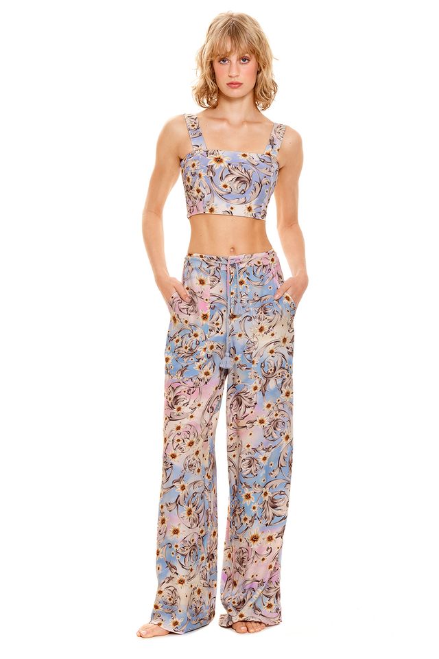 Пляжные брюки с карманами 12289 Caroline Numen