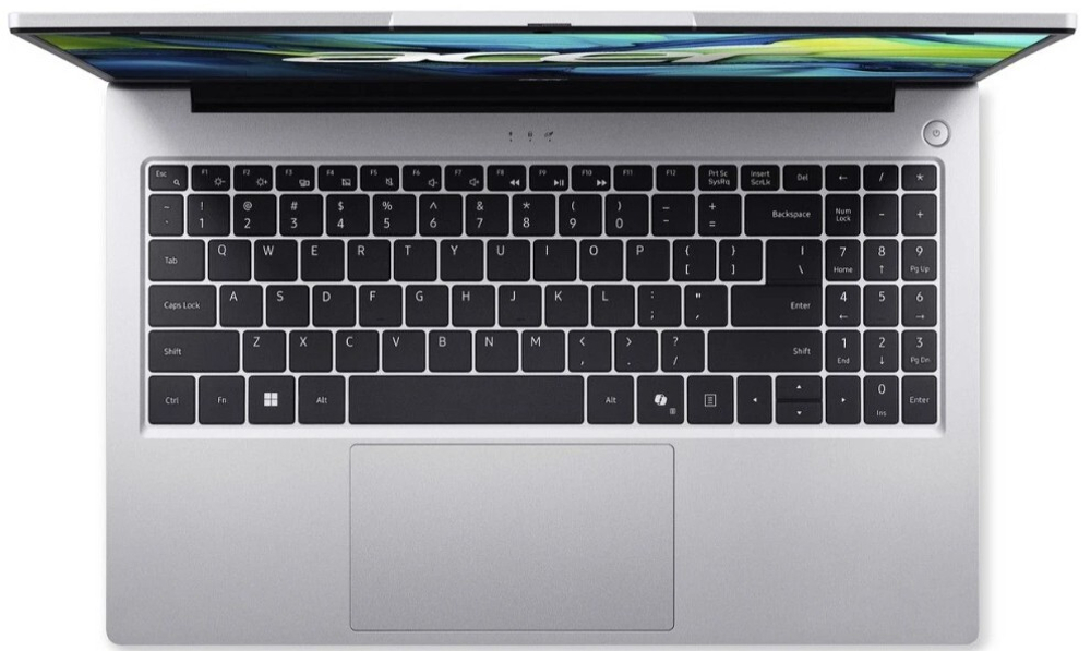 Ноутбук  Acer Aspire Lite AL15-41P-R410 15.6 ", Ryzen 7, 16 Гб RAM, 512 Гб SSD, Radeon Vega, Серебристый
