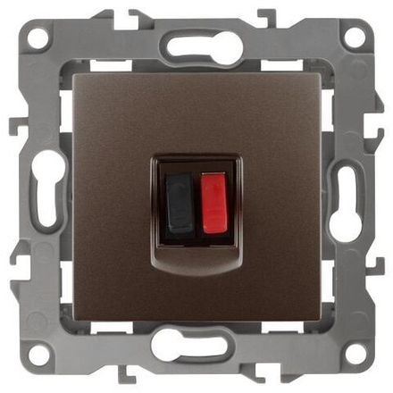 Розетка аудио 12-3111-13 бронза ЭРА Б0027458