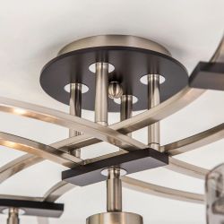 Citilux Мерида CL142155 Люстра с поворотными плафонами Матовый Хром