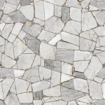 Керамогранит Alma Ceramica GFU04SHR74R Sahara 60x60 белый / серый сахарный под мозаику