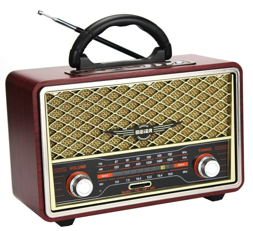Радиоприемник Meier M-156BT USB Retro Bluetooth
