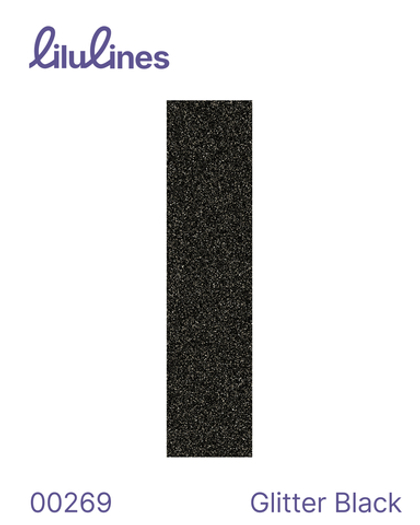 Обмотка для обруча и булав Pastorelli HOLOGRAPHIC & GLITTER BLACK 00269 50см