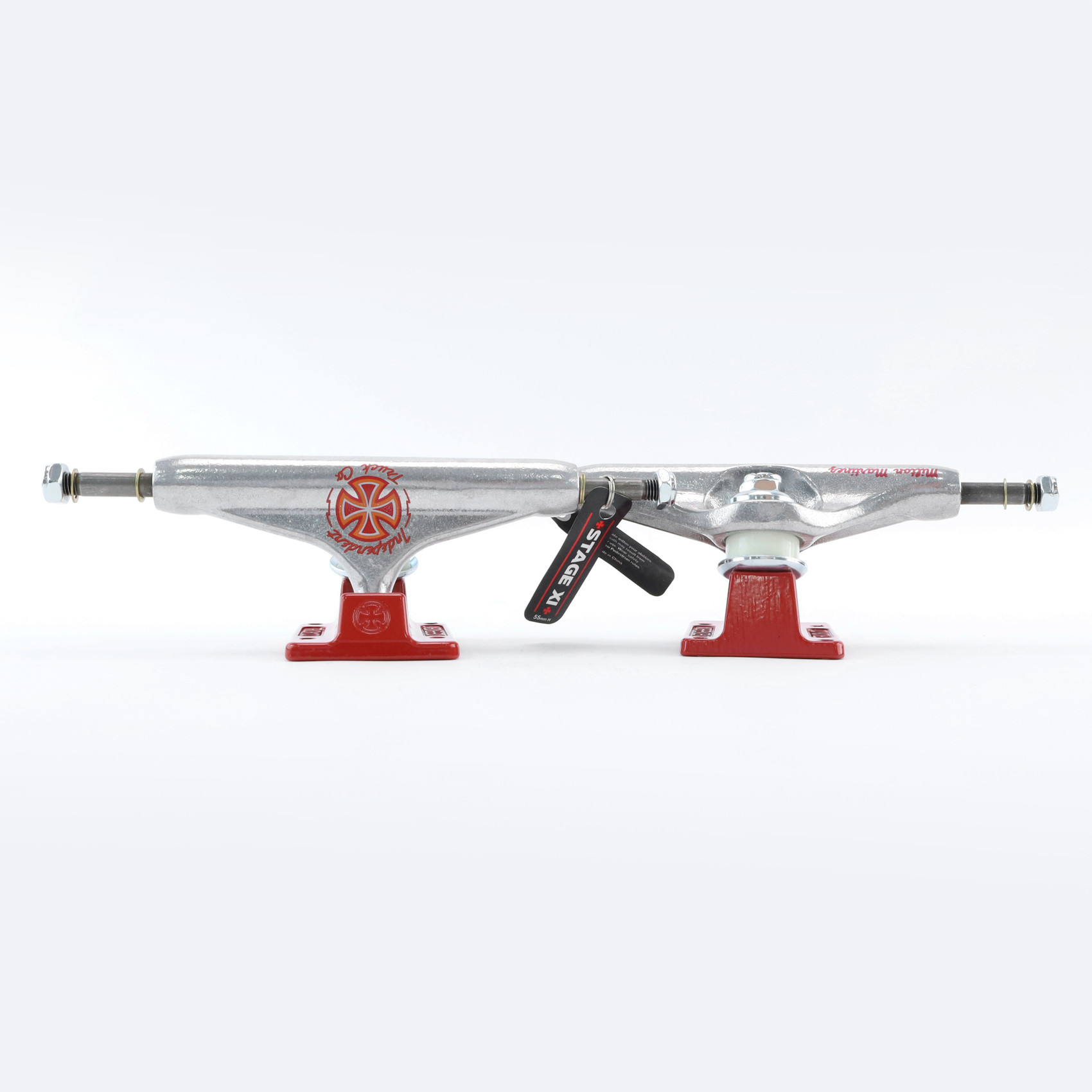 Подвески Independent Stage 11 Standart Milton Martinez (silver/red) артикул:VSo8CSBRjOdCJXB2nalX81 - купить в магазине Дайс