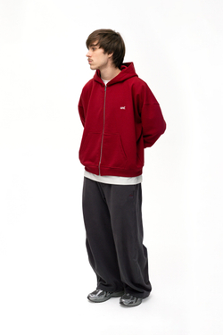 Худи UNIFORM Heavy Zip unf., Бордовый