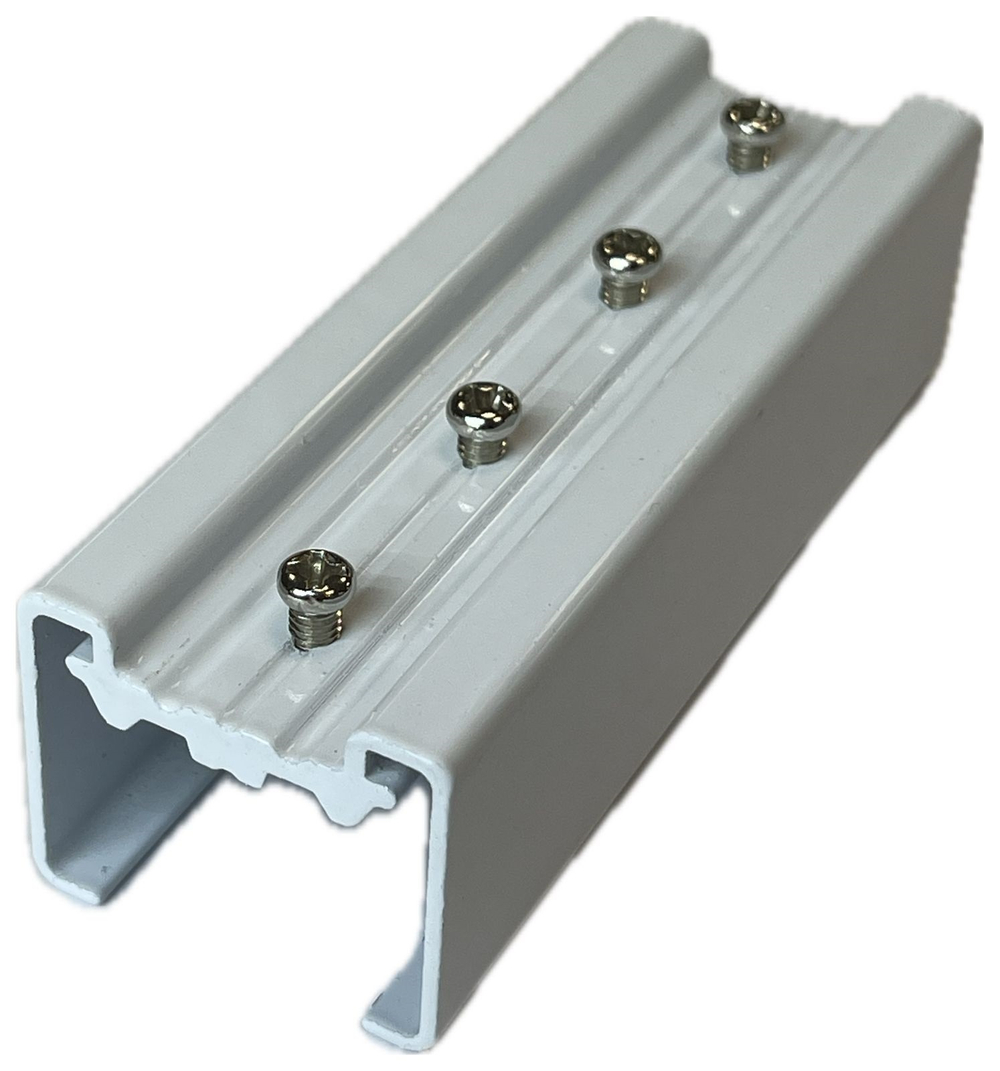 Соединитель профиля электрокарниза наружный Тип T