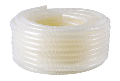 Шланг поливочный Вихрь "Силикон" трёхслойный армированный 3/4", 50м (прозрачный)