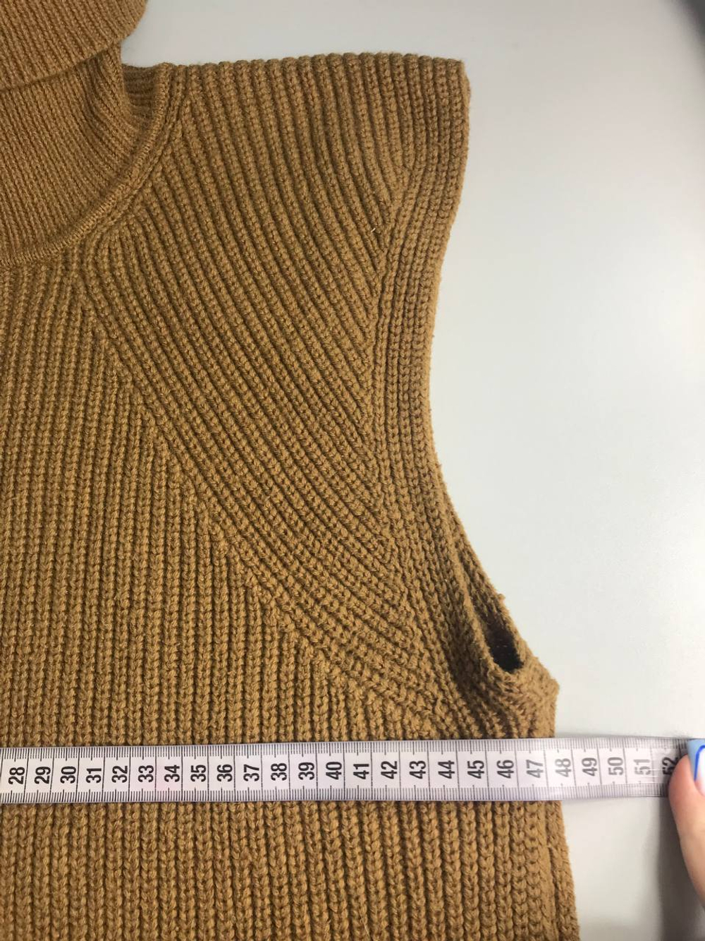 Джемпер Maag с воротом для модного образа, маркировка М, визуально на 46 размер