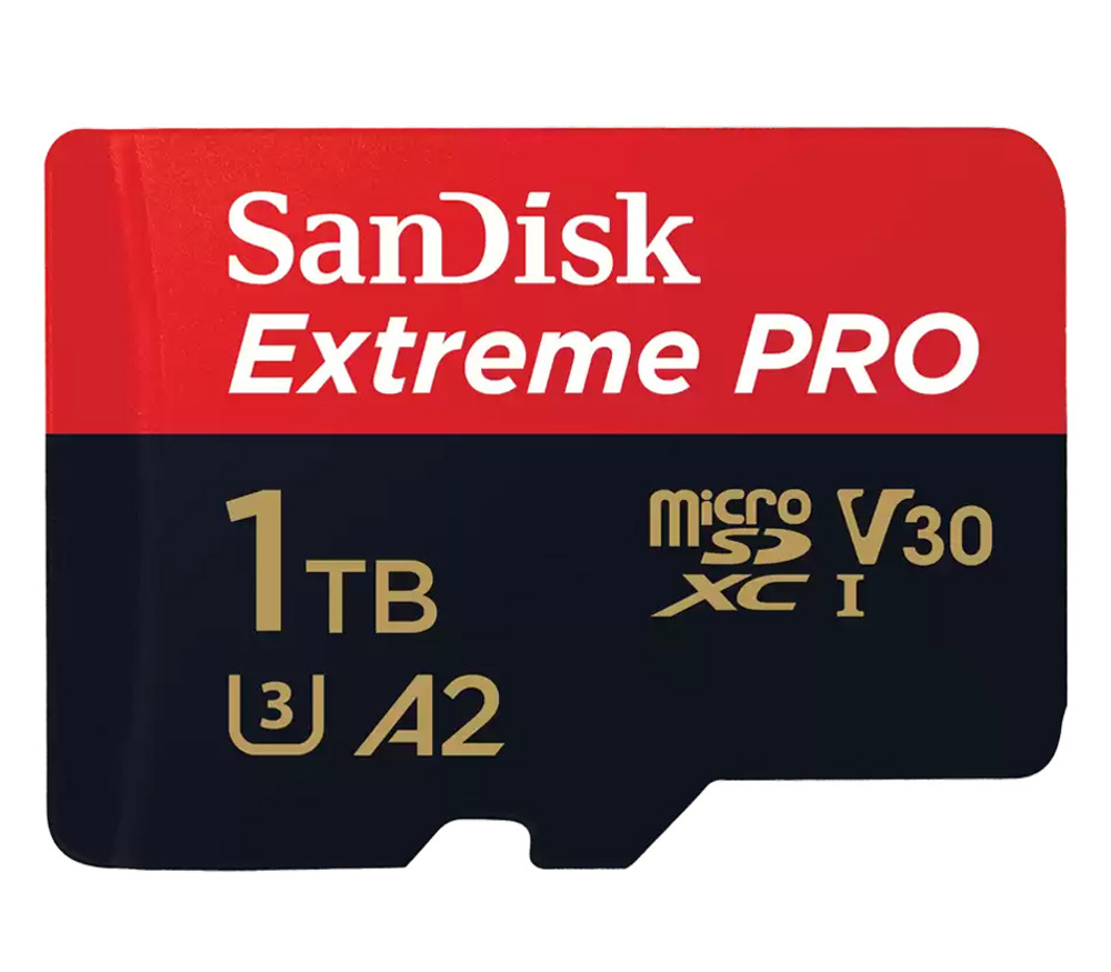 SanDisk Extreme Pro 1TB SDXC UHS-I U3 V30 A2, R/W 160/90 МБ/с