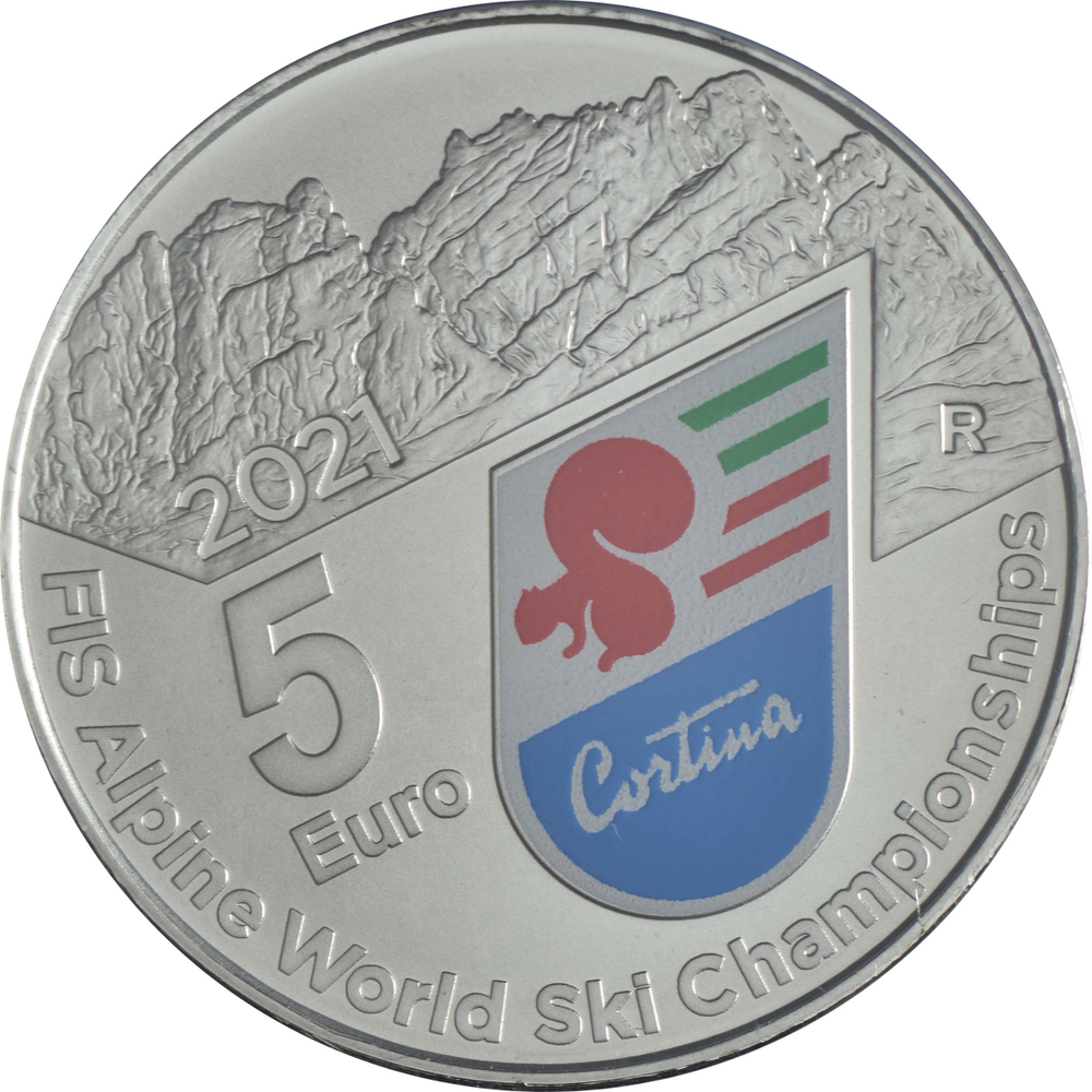 ИТАЛИЯ, 2021, 5 ЕВРО [СЕРЕБРО]
