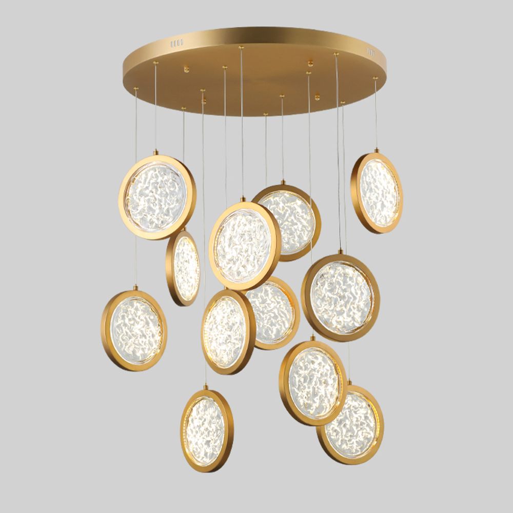 Дизайнерская Подвесная Люстра Луна Lighting Collection D70 By Imperiumloft