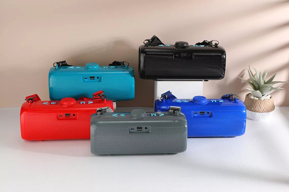 Беспроводная колонка TG-647 (10W/TF/FM) LED Flashing