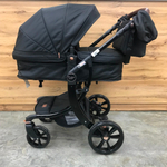 Детская коляска Luxmom 608 2в1 (черный)