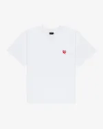 Футболка Kraizy stripes Box Logo белая