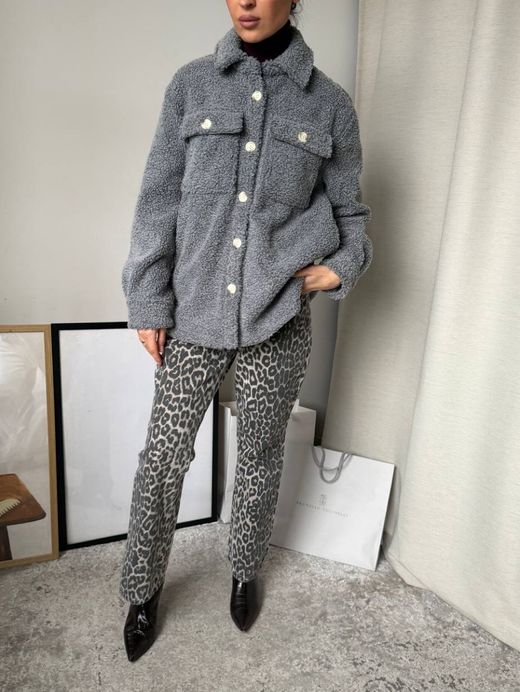 Куртка букле Abercrombie & Fitch, S