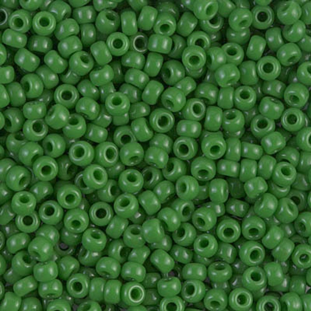 Miyuki Seed Beads 8/0 Jade Green Opaque SB0411