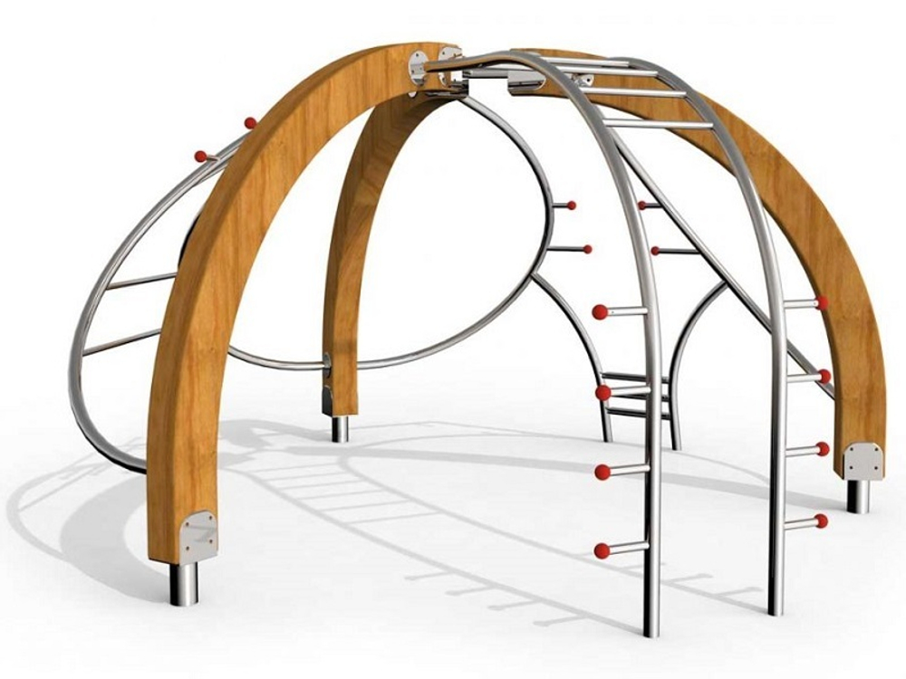 Glulam конструкция для лазания