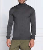 Хлопковый гольф cole rollneck Oscar Jacobson - серый(65028023)