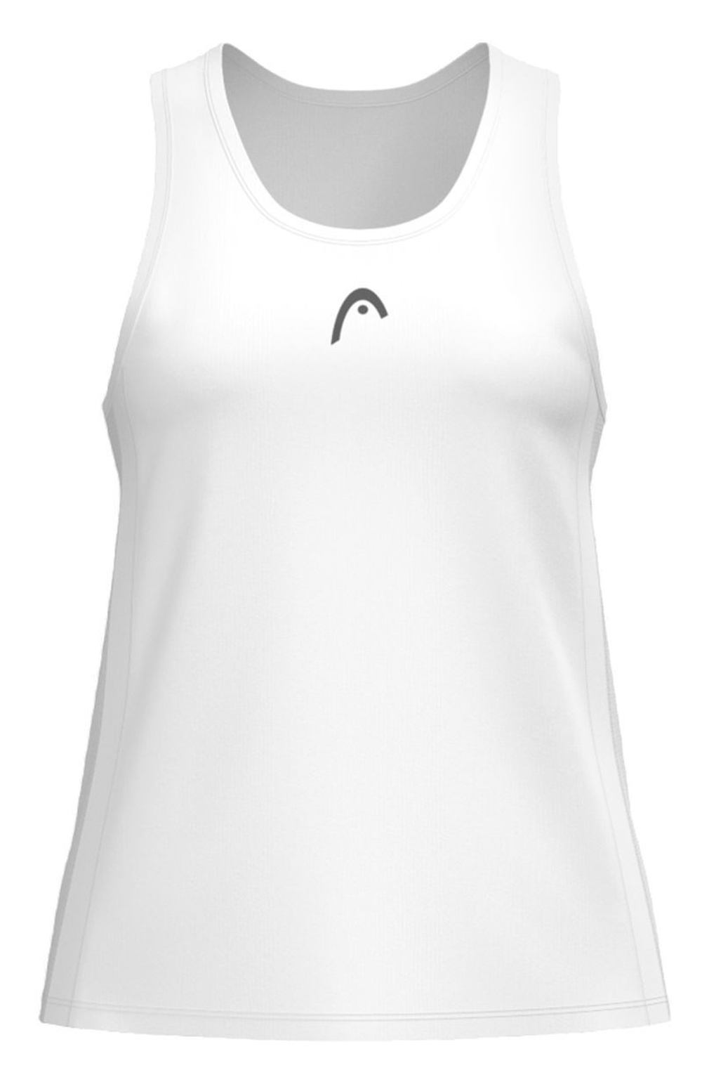 Женский топ теннисный Head Club 25 Tech Tank - белый