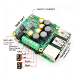 Rpi HiFi усилитель для Raspberry Pi zero/zeroW/3B/3B+/4B