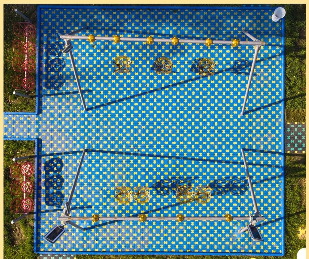 Качели одиночные, для 4-опорной конструкции