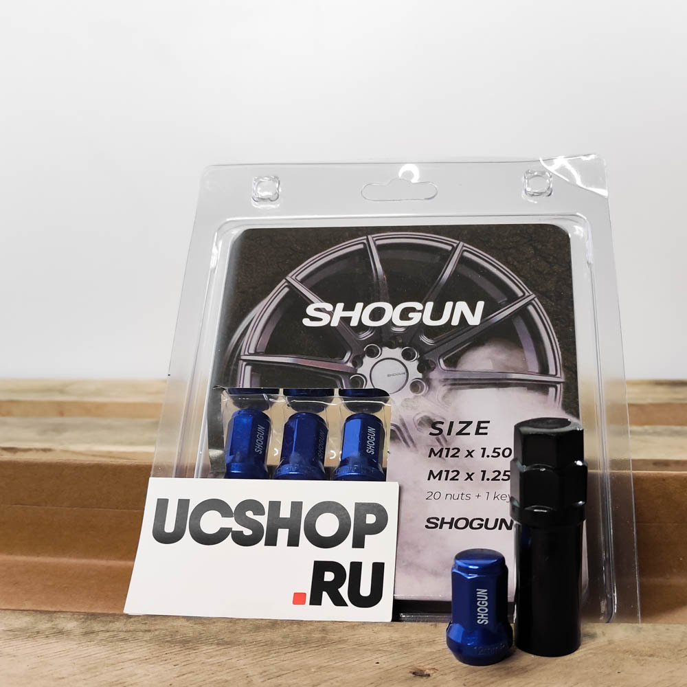 Гайки Shogun M12x1.25 Синий