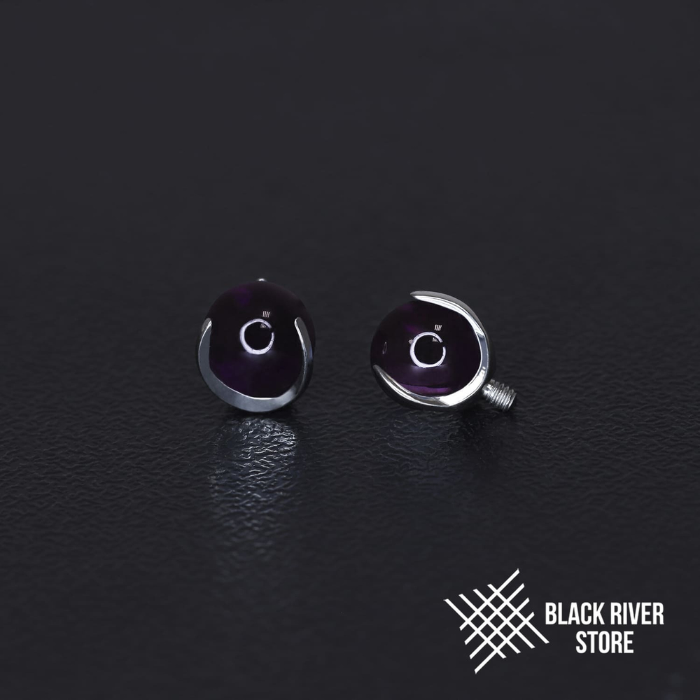 Ball 3-Prongs 3мм/4мм/5мм Amethyst