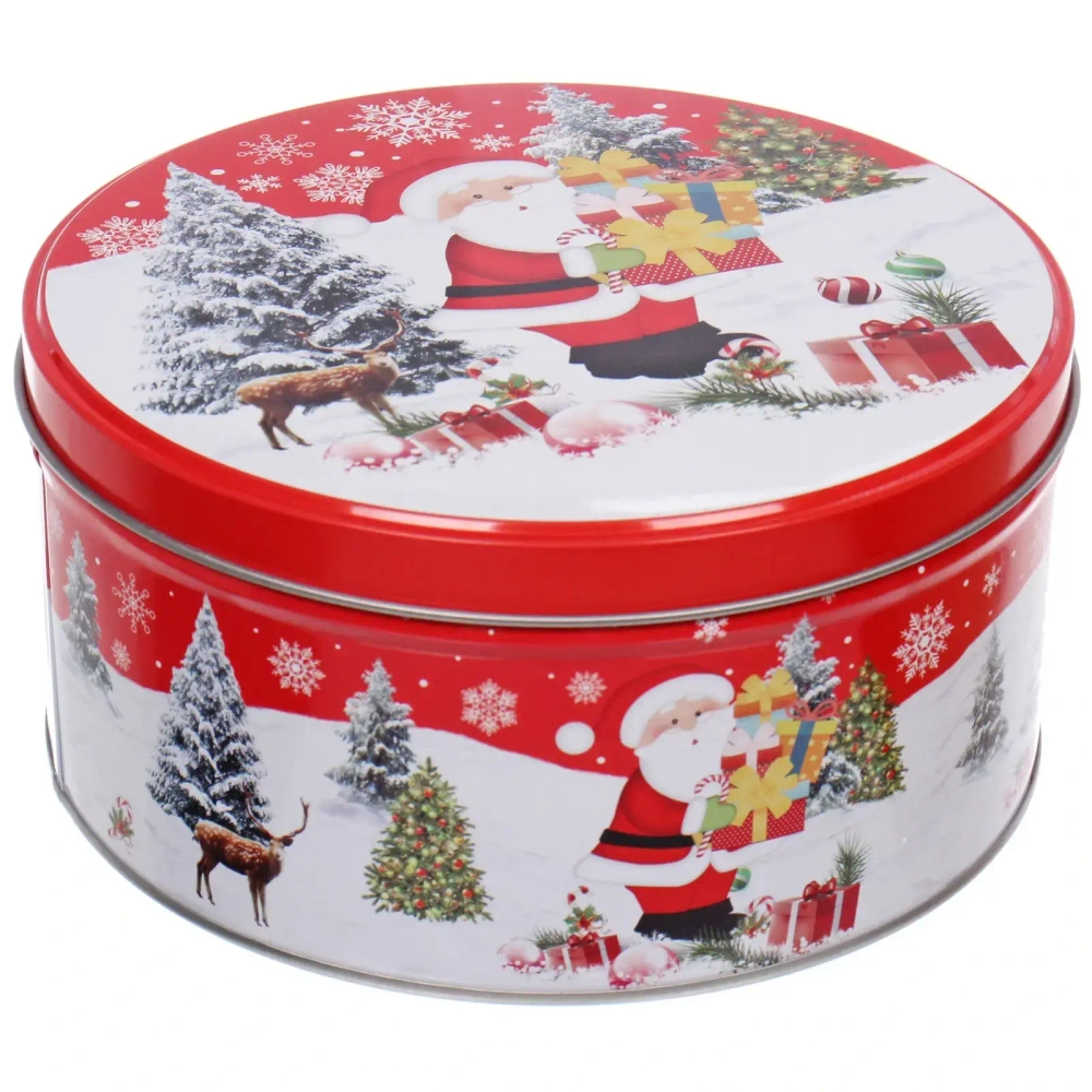 Банка жестяная «Настроение праздника» 1500мл, 16,5*8см