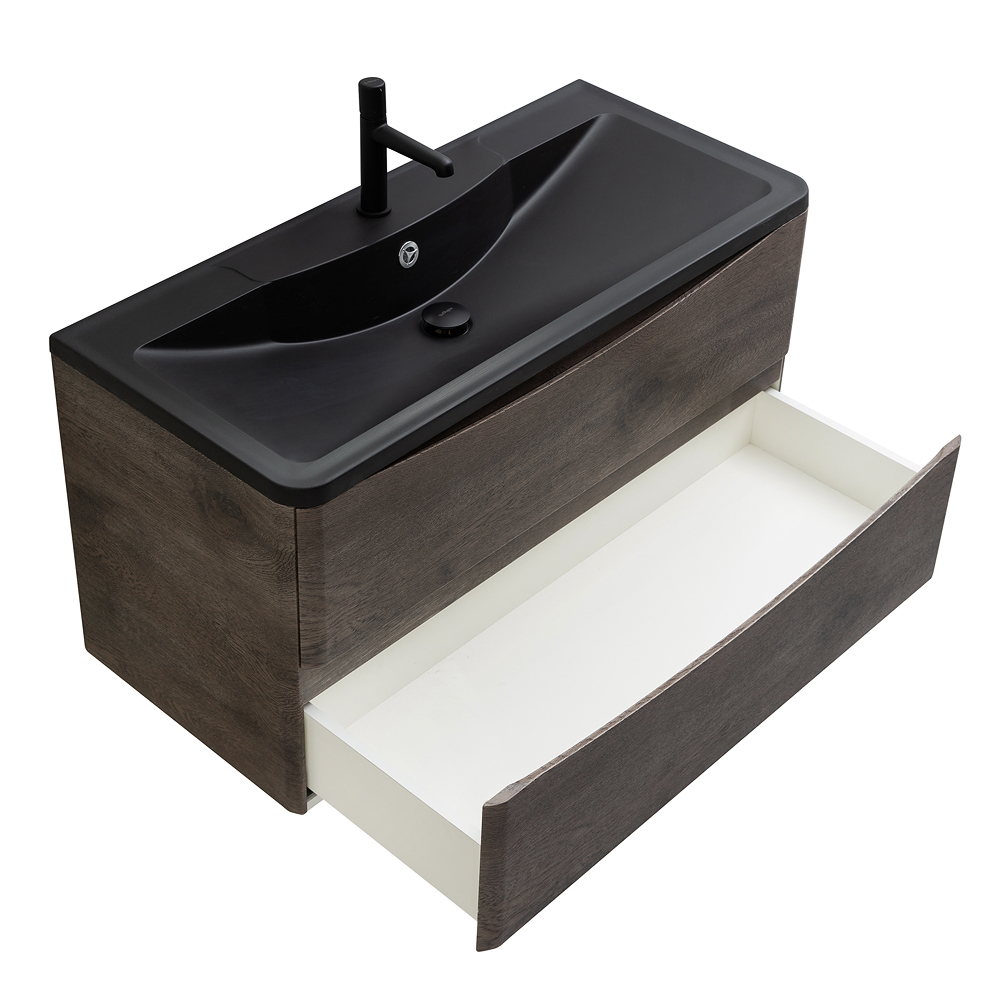 Мебель для ванной комнаты подвесная BelBagno ACQUA-800-2C-SO-RNG 80см Rovere Nature Grigio