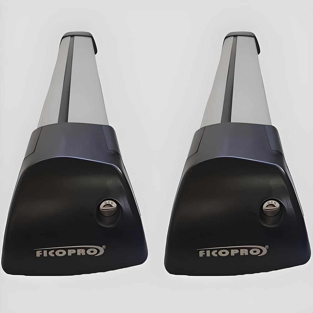 Багажник на рейлинги для Volkswagen Polo Лифтбэк 2020-наст.время M41-14001S ,серый